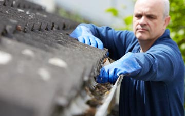 cleaning and inspecting Bridge Of Cally roofs